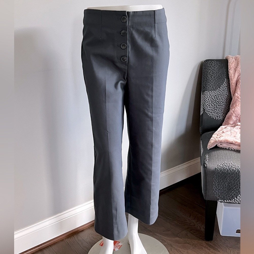 LOFT Button Fly Crop Pants